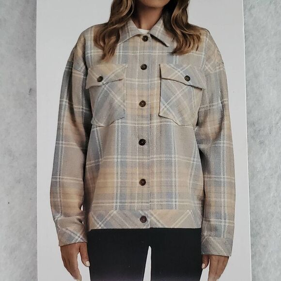 Boston Traders Women’s Blue Shirt Trucker Jacket Size XXL - Picture 1 of 5